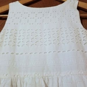 GAP Dresses - Gap girls eyelet dress (S) GAP Dresses - Gap girls eyelet dress (S)